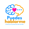 Puedes hablarme logo color